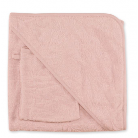 Bemini - cape de bain 90/90 cm jacquard idyle 44 blush
