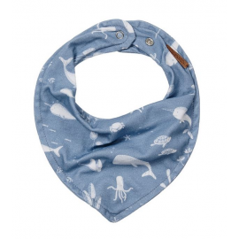 Little dutch - ocean blue bavoir bandana