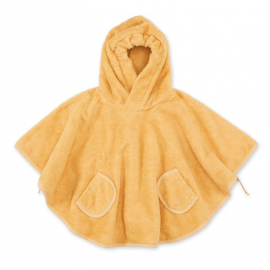 Bemini - poncho 9-24m ocre golden terry