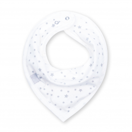 Bemini - bandana bavoir jersey 25 cm stary 20 ecru