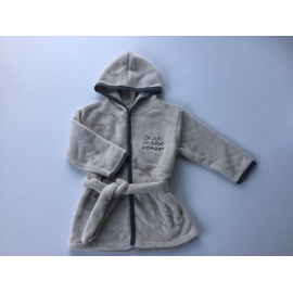Kiwizz - peignoir je suis un bebe a croquer t 12-18m