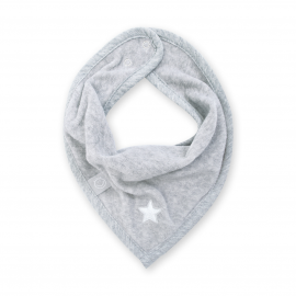 Bemini - bandana bavoir 25 cm stary 95 mixed grey